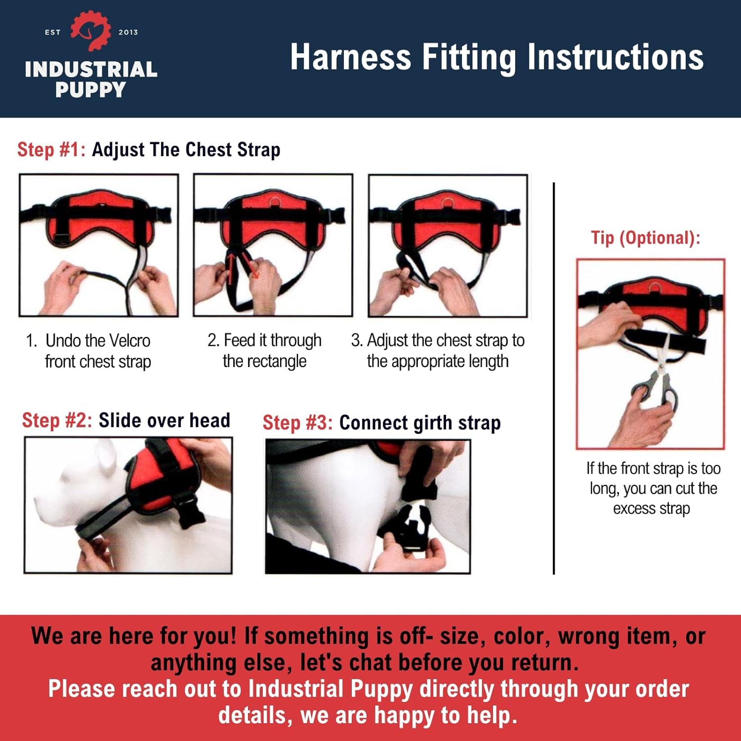 Ultimate Comfort & Control: Premium Adjustable Service Dog Vest and Leash Set with Reflective Patches - Perfect for All Breeds!