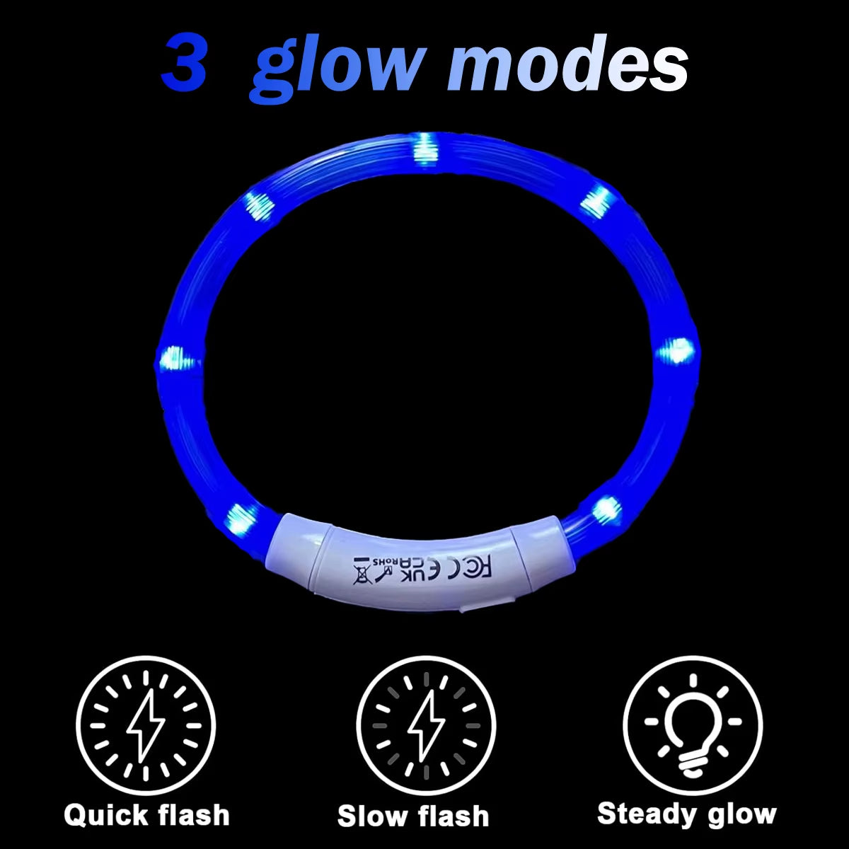 Illuminate Your Pet's Style: USB Rechargeable LED Dog & Cat Collar - Perfect for Christmas Gifts & Festive Decorations!