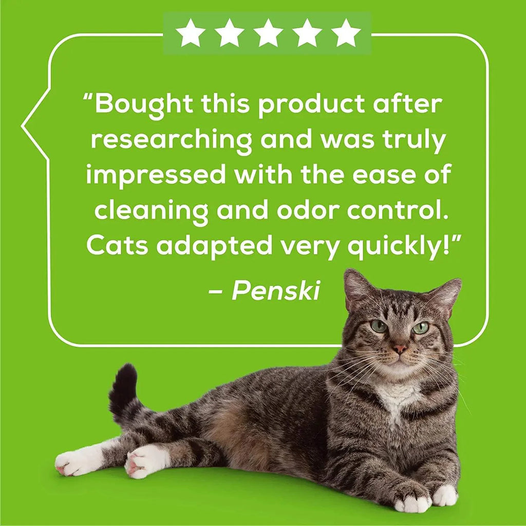 Tidy Cats Breeze Unscented Cat Litter Refill - 4 Pack, 99.9% Dust Free for Effortless Multi-Cat Care!